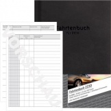 Fahrtenbuch Hardcover-Edition A5 quer für PKW 48Bl