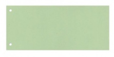 Trennstreifen 105x240mm grün gelocht 100 Stück