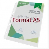 Prospekthülle A5 0,13mm Premium genarbt PP-Folie