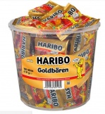 Weingummi Goldbären Minibeutel 100Bt/Pg. Weing.