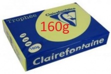 Kopierkarton A4 160g gelb LaserInkOff 250Bl/Pg ECF