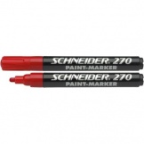 Lackmarker 270 1-3mm rot permanent