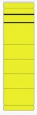 Rückenschild gelb kurz/breit 192x60mm 10St/Pg