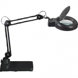 Maul LED-Lupenleuchte Viso Standfuß 6W schwarz