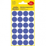 Avery 3596 Punkt 18mm ablösbar blau 96Et.