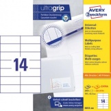 Avery 3653-200 Etikett ultragrip 105x42,3