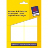 Etikett Vielzweck 80x54mm weiß, 112 Et./Pg