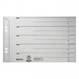 Trennblatt A5quer grau RC 100 Stück