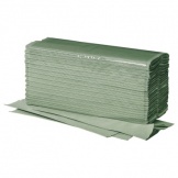Papierhandtuch 25x23cm 1lagig grün ZZ-Falz
