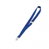 Textilband 20mm blau Karabiner 10St./Pg.
