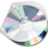 CD/DVD-Hülle 125x125x4mm unzerbrechlich PP-Folie