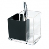 Butler 2-Fächer Acryl Exclusiv schwarz