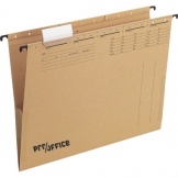 Hängetasche A4 Natronkarton mit Leinenfröschen