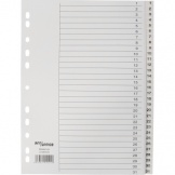 Register A4 weiß 1-31 31tlg PP-Folie