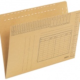 Einstellmappe natron Karton 230 g RC