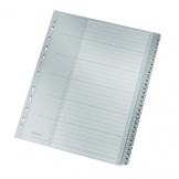 Register A4 grau 1-31 31tlg PP-Folie