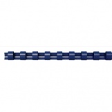Binderücken PolyCombs 8mm/45 Blatt blau 21Ri/A4
