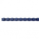 Binderücken PolyCombs 8mm/45 Blatt blau 21Ri/A4