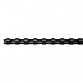 Binderücken PolyCombs 10mm/65 Blatt schwarz 21Ri