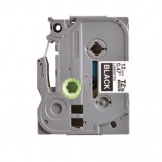 Schriftband TZ335 12mm weiß auf schwarz