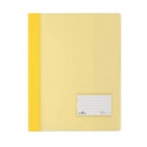 Schnellhefter Duralux A4 gelb blickdicht