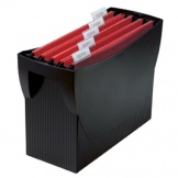 Hängemappenbox SWING schwarz ohne Deckel