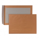 Papprückwandversandtasche B4 braun HK 120g 100St