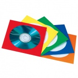 CD/DVD-Papierhülle farblich sortiert 100 St.