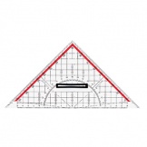 Geometrie-Dreieck 25cm Scala Kunststoff  25cm