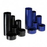 Köcher 6 Röhren blau