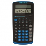 Taschenrechner TI 30ecoRS 10st LCD-Anzeige Solar