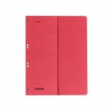 Ösenhefter A4 rot ½Deckel kfm.Heft. Karton