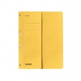 Ösenhefter A4 gelb ½Deckel kfm.Heft. Karton