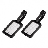 Gepäckanhänger schwarz 2St/Pg schwarz