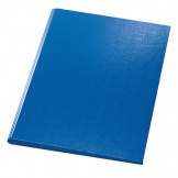 Klemmbrettmappe A4 blau Tasche Stiftehalter