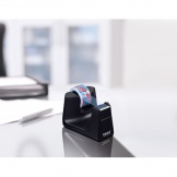 Tischabroller ecoLogo Smart schwarz gefüllt (1Rl