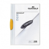 Klemmmappe Swingclip 30 A4 3mm für 30 Blatt gelb