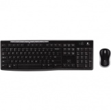 Tastatur/Mouse Wireless Combo MK270 USB schwarz