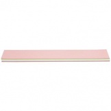 Moderationskarte Rechteck 54,5x9,5 sort 120g VE100