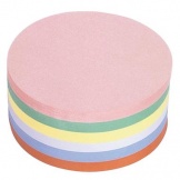 Moderationskarte rund Ø19cm sortiert 120g 500 St./