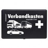 Verbandkasten KFZ DIN13164 schwarz
