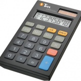 Taschenrechner J-810 Solar 8stellige LCD-Anzeige S