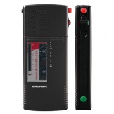 Handdiktiergerät Grundig SH24 schwarz analog mit T