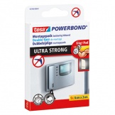 Klebepad Powerbond® Ultra Strong 20x60mm weiß