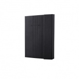 Notizbuch Conceptum A5 kariert Hardcover schwarz
