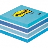 Haftnotizwürfel Post-it 76 x 76 pastellblau