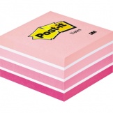 Haftnotizwürfel Post-it 76 x 76 pastellpink