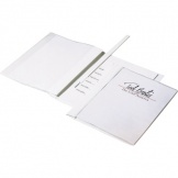 Angebotshefter Duraplus deLuxe A4 weiß Sichttasche