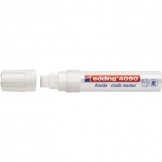 Kreidemarker 4090 4-15mm weiß Keilspitze