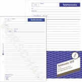 Telefonnotizblock A5 weiß 50Bl A5